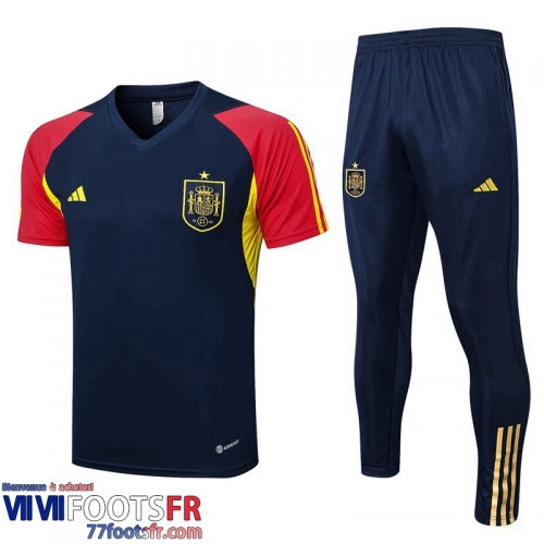 Polo foot Espagne bleu marine Homme 2023 2024 PL636