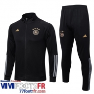 Veste Foot Allemagne noir Homme 2022 2023 JK628