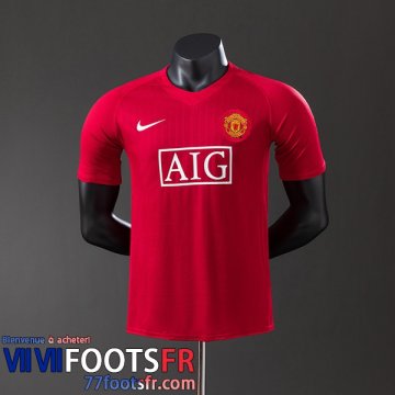 Retro Maillot De Foot Manchester United Domicile Homme 07 08 FG1013