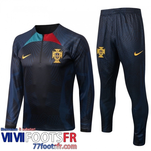 Survetement de Foot Portugal noir Homme 22 23 TG354