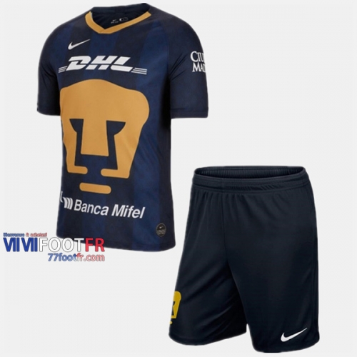 Ensemble Maillot Pumas Unam Enfant Exterieur 2019-2020 Personnalise :77Footfr