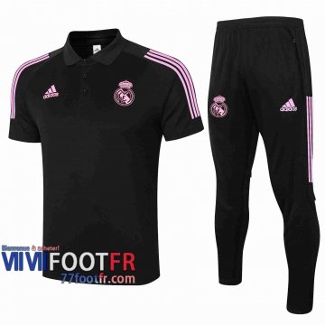 77footfr Polo foot Real Madrid noir - 2020 2021 P187