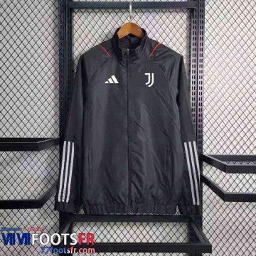 Coupe Vent Juventus noir Homme 2023 2024 WK321 Coupe Vent Juventus noir Homme 2023 2024 WK321