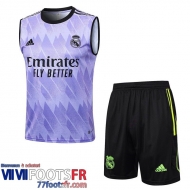 Survetement Sans manches Real Madrid Violet Homme 2023 2024 TG937