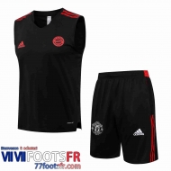 Sans manches Bayern Munich noir Homme 21 22 PL234