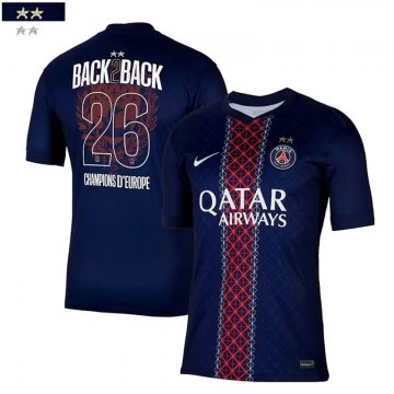 Maillot De Foot PSG 2 étoile champion 26 Domicile BACK2BACK 25 26 Maillot De Foot PSG 2 étoile champion 26 Domicile BACK2BACK 25 26
