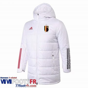 Doudoune Foot Belgique Blanc Homme 2022 2023 DD94
