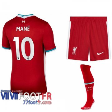 Maillot de foot Liverpool Sadio Mane #10 Domicile Enfant 2020 2021