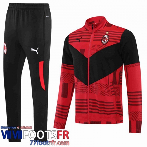 Veste Foot AC Milan rouge Homme 2022 2023 JK310