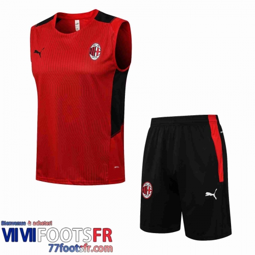 Sans manches AC Milan rouge Homme 21 22 PL218