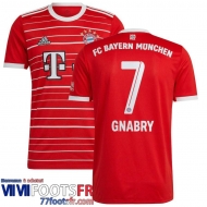 Maillot De Foot Bayern Munich Domicile Homme 2022 2023 Gnabry 7