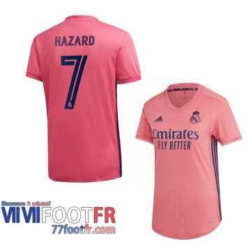 Maillot de foot Real Madrid Eden Hazard #7 Exterieur Femme 2020 2021