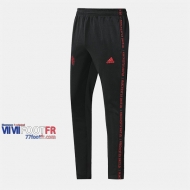 Promo: Nouveau Pantalon Entrainement Foot Manchester United Thailandais Noir/Rouge 2019/2020