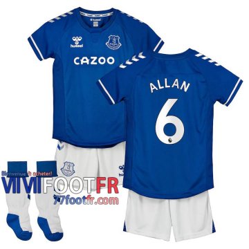 77footfr Everton Maillot de foot Allan #6 Domicile Enfant 20-21
