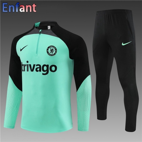 Survetement de Foot Chelsea Enfant 2023 2024 C101