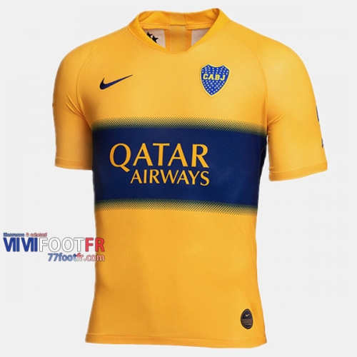 Nouveau Flocage Maillot De Foot Boca Juniors Homme Exterieur 2019-2020 Personnalise :77Footfr