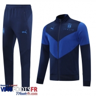 Veste Foot Italie Homme bleu 2021 2022 JK97