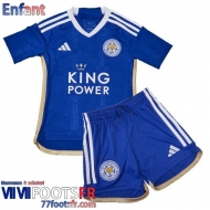 Maillot De Foot Leicester City Domicile Enfant 2023 2024