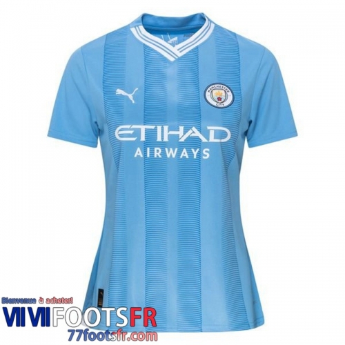 Maillot De Foot Manchester City Domicile Femme 2023 2024