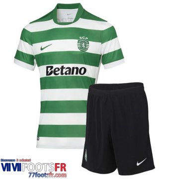 Maillot De Foot Sporting Lisbon Domicile Enfant 25 26