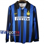 77footfr Retro Maillot de foot Inter Milan Domicile Manche Longue 1997/1998