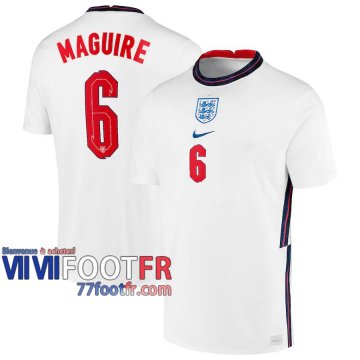 77footfr Angleterre Maillot de foot Maguire #6 Domicile 20-21