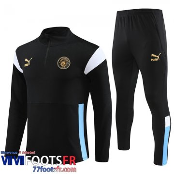 Survetement de Foot Manchester City noir Homme 2023 2024 TG840