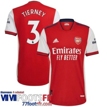 Maillot De Foot Arsenal Domicile Homme 21 22 # Tierney 3