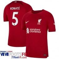 Maillot De Foot Liverpool Domicile Homme 2022 2023 Konaté 5