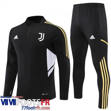 Survetement de Foot Juventus noir Homme 2022 2023 TG276