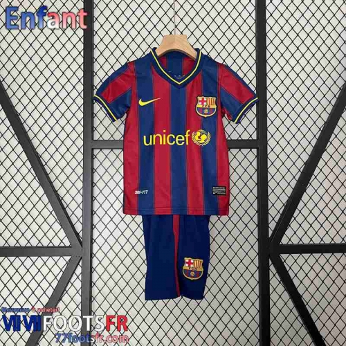 Retro Maillot De Foot Barcelone Domicile Enfant 09 10