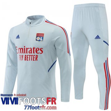 Survetement de Foot Lyon gris Homme 22 23 TG300