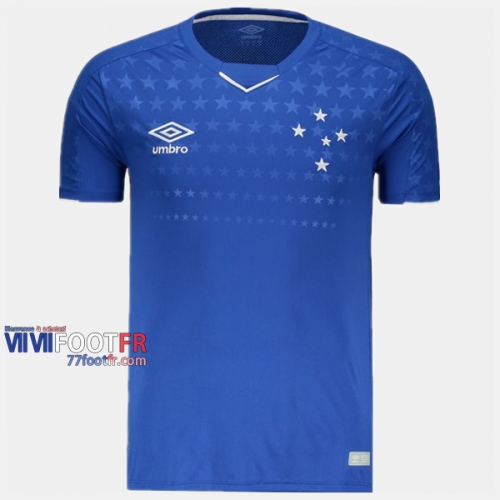 Nouveau Flocage Maillot De Foot Cruzeiro Homme Domicile 2019-2020 Personnalise :77Footfr