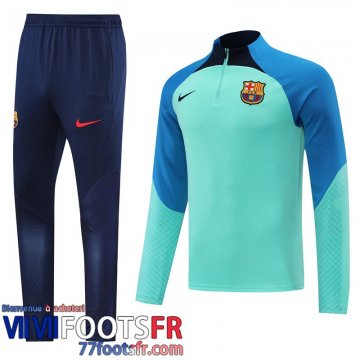 Survetement de Foot Barcelone vert Homme 22 23 TG374