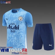 KIT:T Shirt Manchester City Enfant 25 26 H675
