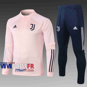 Survetement Foot Juventus 2020 2021 pink Grande taille