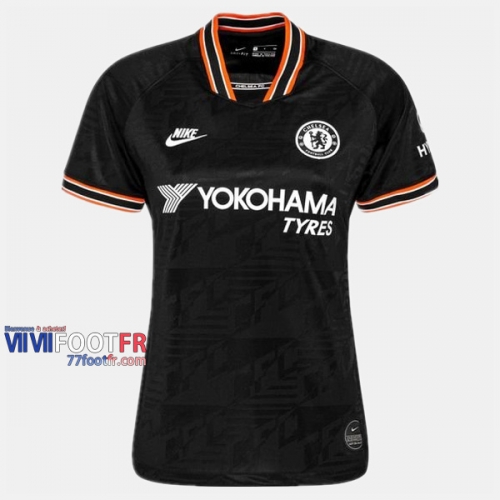 Nouveau Flocage Maillot De Chelsea FC Femme Third 2019-2020 Personnalisé :77Footfr