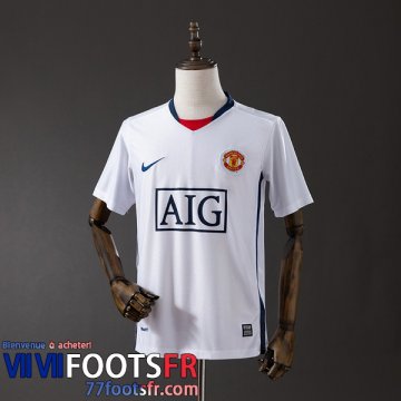Retro Maillot De Foot Manchester United Exterieur Homme 08 09 FG874