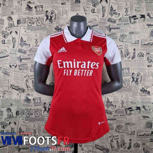 Maillot De Foot Arsenal Domicile Femme 2022 2023 Version Fuite