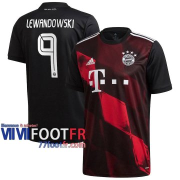 77footfr Bayern Munich Maillot de foot Robert Lewandowski #9 Third 20-21