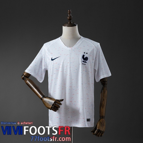 Retro Maillot De Foot France Exterieur Homme 2018 FG1290