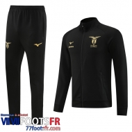 Veste Foot Lazio noir Homme 2023 2024 JK791