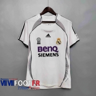 77footfr Retro Maillots foot Real Madrid 06 07 Domicile