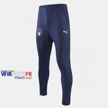 Promo: Nouveau Pantalon Entrainement Foot Italie Thailandais Bleu 2019/2020