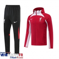 Coupe Vent - Sweat a Capuche Liverpool rouge Homme 2022 2023 WK115