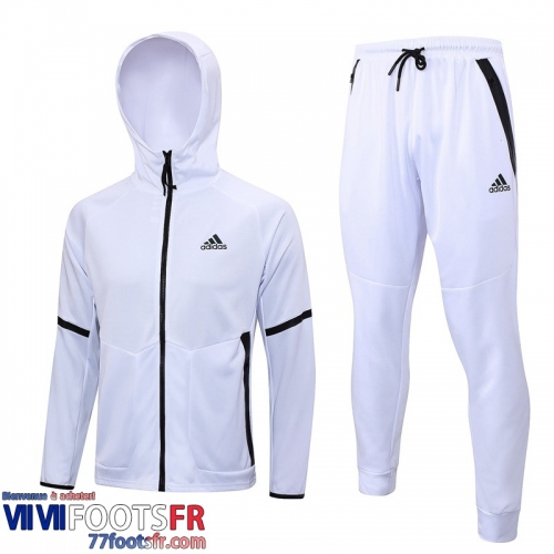Veste Foot - Sweat A Capuche sport Blanc Homme 2023 2024 B10