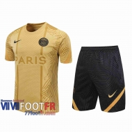 77footfr Survetement Foot T-shirt Paris Naturel 2020 2021 TT76