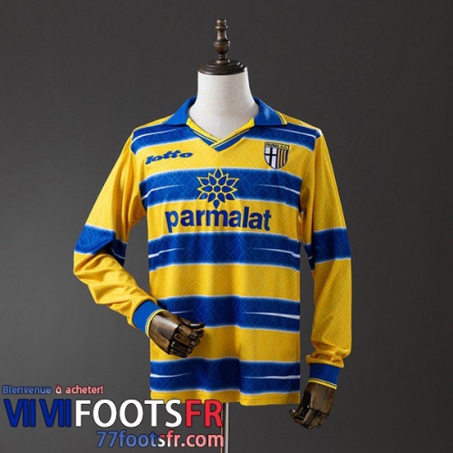 Retro Maillot De Foot Parma Domicile Homme Manche Longue 98 99 FG1068