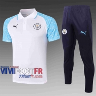 77footfr Manchester City Polo foot blanc 20-21 C577