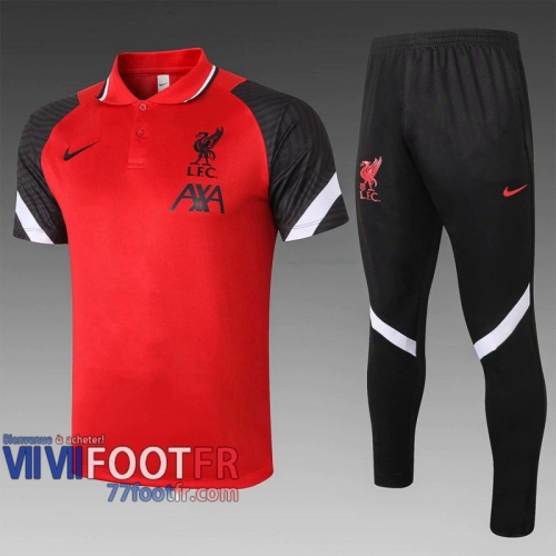 Polo De foot Liverpool rouge 20-21 P205